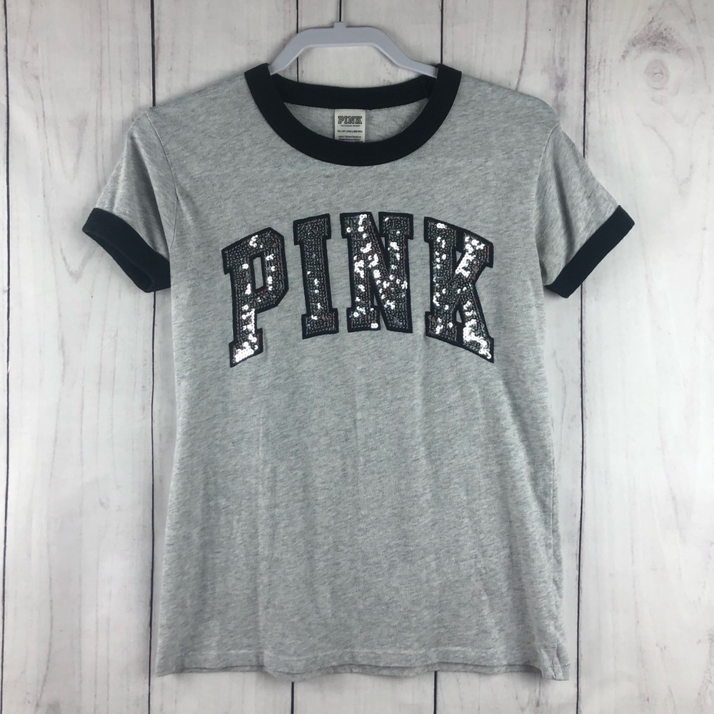 PINK Victoria’s Secret Sequin Tee